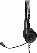 CASTI  Spacer, cu fir, standard, utilizare multimedia, call center, microfon pe brat, conectare prin Jack 3.5 mm x 2, negru,  SPK-223 , (include TV 0.75 lei)