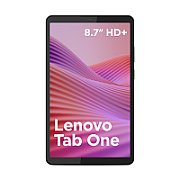 Lenovo Tab One Wi-Fi (w/o power adapter) | ZAF00255SE | 8.7   | Luna Grey | IPS | 1340 x 800 pixels | MediaTek | Helio G85 | 4 GB | Soldered LPDDR4x | 64 GB | Wi-Fi | Front camera | 2 MP | Rear camera | 8 MP | Bluetooth | 5.3 | Android | 14 or Later | War