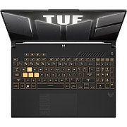 Laptop ASUS TUF Gaming F16 FX607VJB-RL164, 16 inch FHD+, Intel Core 5 210H (8 C / 12 T, 2.0 GHz - 4.5 GHz, 12 MB cache, 45 W), 16 GB DDR5, 512 GB SSD, Nvidia GeForce RTX 3050, Fara sistem de operare, Tastatura US, Mecha Gray