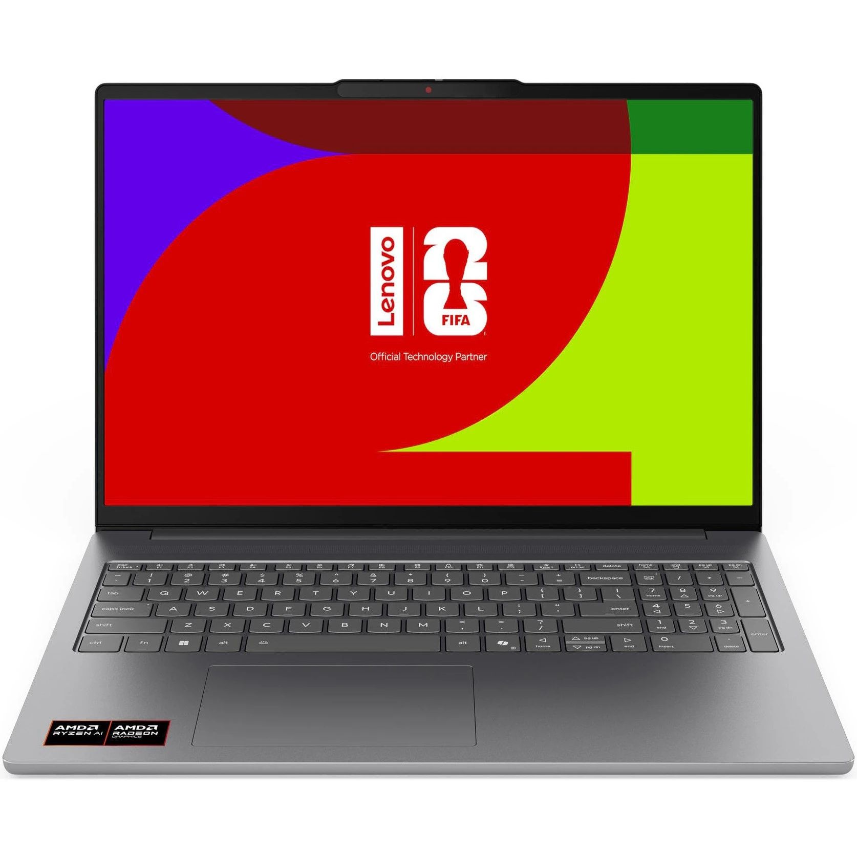 Laptop Lenovo IdeaPad Slim 5 16AGP11 83S2005XRM, 16 inch 1920 x 1200, AMD Ryzen AI 7 450 (8 C / 16 T, 2.0 GHz - 5.1 GHz, 16 MB cache, 28 W), 32 GB LPDDR5X, 1 TB SSD, AMD AMD Radeon 860M, Free DOS, Tastatura Romanian, Gri