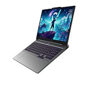 Laptop Lenovo LOQ 83SL002RRM, 15.6 inch 1920 x 1080, Intel Core ultra  7 356H (16 C / 22 T, 1.4 GHz - 4.8 GHz, 24 MB cache, 45 W), 16 GB DDR5, 1 TB SSD, Nvidia GeForce RTX 4050, Free DOS, Tastatura Romanian, Luna Grey