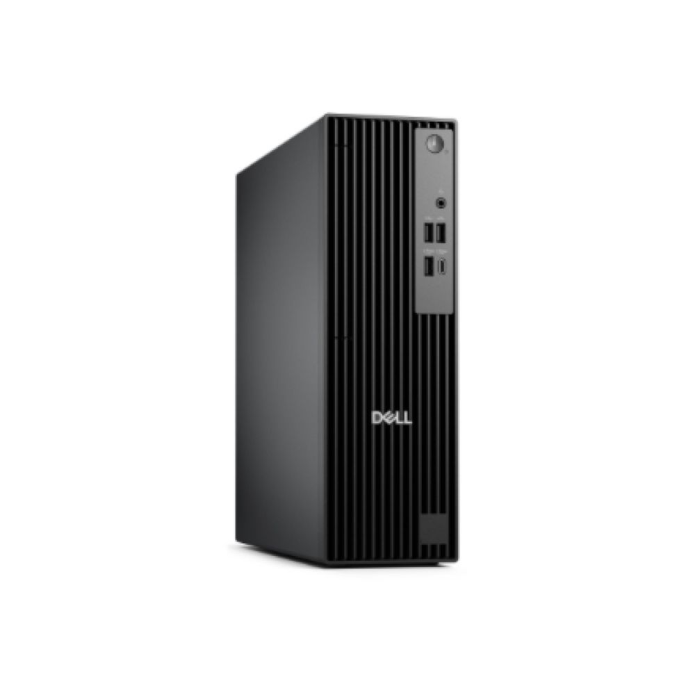 Desktop PC Dell Pro QCS1250 Slim, Intel Core Ultra 7 - 265 (20 C / 20 T, 2.4 GHz - 5.3 GHz, 33 MB cache, 65 W), 16 GB DDR5, 512 GB SSD, Fara unitate optica, Intel Intel Graphics Partajata, Nespecificat, Ubuntu