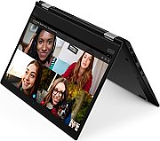 Laptop Lenovo ThinkPad yoga x13 X1 Yoga, 13.3 inch 1920 x 1080 pixeli Touchscreen, Intel Core i5-10310U (4 C / 8 T, 1.7 GHz - 4.4 GHz, 6 MB cache, 15 W), 16 GB DDR4, 256 GB SSD, Intel Intel UHD Graphics, Windows 11 Pro, Tastatura US International, Black