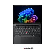 Laptop Lenovo ThinkPad T14 Gen 7 21WV003KGE, 14 inch 1920 x 1200 pixeli, AMD Ryzen 7 PRO 450 (8 C / 16 T, 2.2 GHz - 5.1 GHz, 16 MB cache, 28 W), 32 GB LPDDR5X, 1 TB SSD, AMD AMD Radeon 780M, Windows 11 Pro, Tastatura US, Luna Grey
