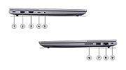 Laptop Lenovo ThinkBook 14 G9 IRL 21UX006GGE, 14 inch 1920 x 1200, Intel Core ultra 7 355 (8 C / 8 T, 1.7 GHz - 4.7 GHz, 12 MB cache, N/A), 16 GB DDR5, 512 GB SSD, Intel Intel Graphics, Windows 11 Pro, Tastatura German, Arctic Grey