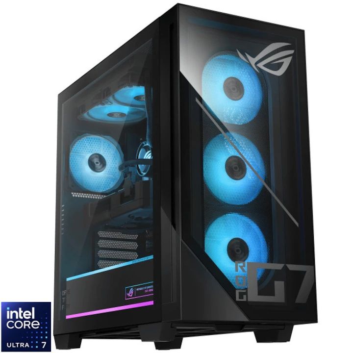 Sistem Desktop PC Gaming ASUS ROG G700TF Ultra 5 225F 32GB 1TB RTX 5060 NoOS