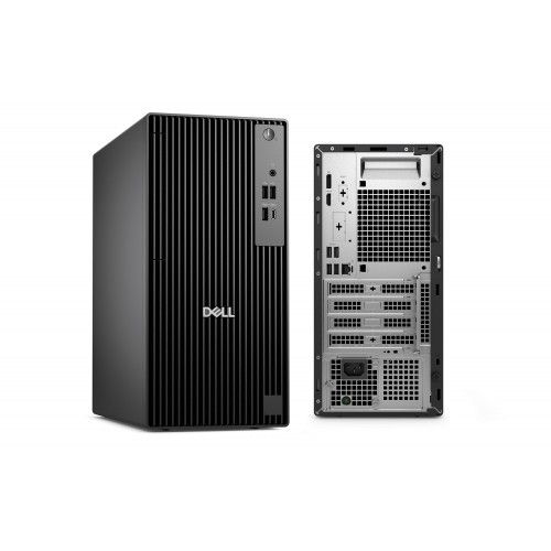 Desktop PC Dell Pro QCT1250 Tower, Intel Core Ultra 5 - 235 (14 C / 14 T, 3.4 GHz - 5.0 GHz, 24 MB cache, 65 W), 16 GB DDR5, 512 GB SSD, Fara unitate optica, Intel Intel Graphics Partajata, 260 W, Windows 11 Pro