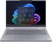 Laptop Lenovo ThinkBook 14 2in1 G6 IPL 22AR0002GE, 14 inch 1920 x 1200 pixeli Touchscreen, Intel Core Ultra 5 125U (12 C / 14 T, 1.3 GHz - 4.3 GHz, 12 MB Intel Smart Cache cache, 15 W), 16 GB DDR5, 512 GB SSD, Intel Intel Graphics, Windows 11 Pro, Tastatura International, Storm Grey