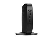 Desktop PC HP Elite t655 Thin Client SFF Small Form Factor, AMD Ryzen R2314 (4 C / 4 T, 2.1 GHz - 3.5 GHz, 2 MB cache, Nespecificat), 8 GB DDR4, 64 GB (eMMC) eMMC, Fara unitate optica integrata, AMD AMD Radeon Partajata, Adaptor extern 45 W, Windows 10 IOT Enterprise