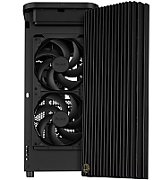 PROART PA401 TG PWM, Middle Tower, ATX, cu 3 ventilatoare instalate, Sticla securizata, Negru 90DC00M0-B39020