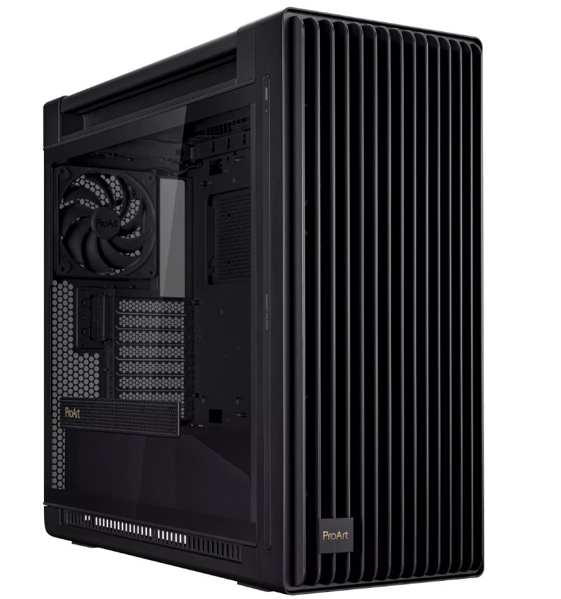 PROART PA602 TG PWM, Middle Tower, E-ATX, cu 3 ventilatoare instalate, Negru 90DC00J0-B09000