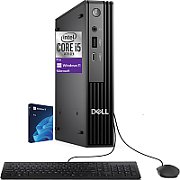 RESIGILAT:  Desktop PC Dell Pro Micro QCM1250 Micro Form Factor, Intel Core i5-14500T (14 C / 20 T, 1.7 GHz - 4.8 GHz, 24 MB cache, 35 W), 16 GB DDR5, 512 GB SSD, Fara unitate optica, Intel Intel UHD Graphics 770 Partajata, 90 W - adaptor extern, Windows 11 Pro