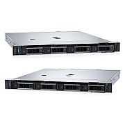 Server DELL PowerEdge R360, Rack 1U, Intel Xeon 6315P (4 C / 4 T, 2.80 GHz - Fara, 12 MB cache, 55 W), 32 GB DDR5 ECC, 1 x 2 TB HDD, 4 x LFF, DELL PERC H355, Fara, 700 W