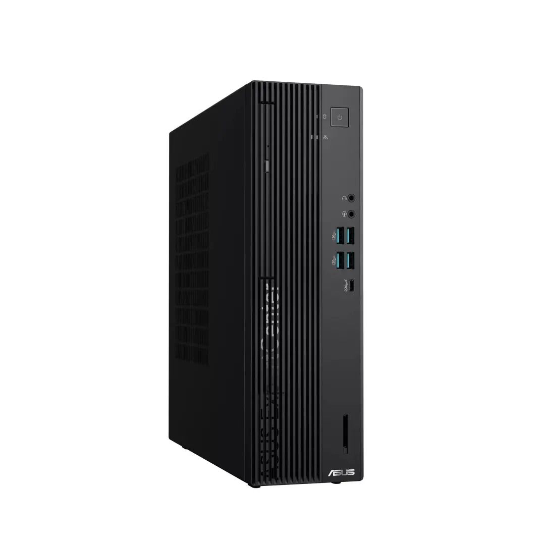 Desktop PC Asus ExpertCenter D9 SFF SFF, Intel Core 5 235 (14 C / 20 T, 3.4 GHz - 5.0 GHz, 24 MB cache, 65 W), 16 GB DDR5, 512 GB SSD, Fara unitate optica, Intel Intel UHD Graphics 770 Partajata, 300 W, Fara sistem de operare