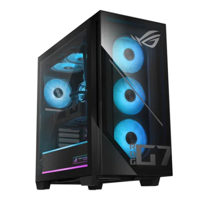 Desktop PC Asus G700TF Tower, Intel Core Ultra 7 265KF (20 C / 20 T, 3.9 GHz - 5.5 GHz, 30 MB cache, 125 W), 32 GB DDR5, 1 TB SSD, Fara unitate optica, NVIDIA GeForce RTX 5070 12 GB, 850 W - 80+ Gold, Fara sistem de operare