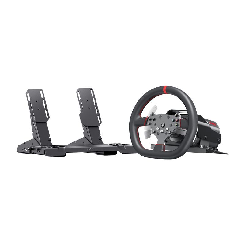 PXN-V10 Set ultra gaming - volan + pedală + cleme + accesorii de montare (PS4 / Xbox one / PC / Xbox Series X&S)