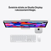 Desktop PC Apple Mac Studio Mini PC, Apple M5 Max 18-core (18 C / 18 T, Nespecificat - 4.6 GHz, 64 MB cache, 35 W), 48 GB Unified System Memory, 1 TB SSD, Fara unitate optica, Apple 40-Core GPU Partajata, Nespecificat, macOS