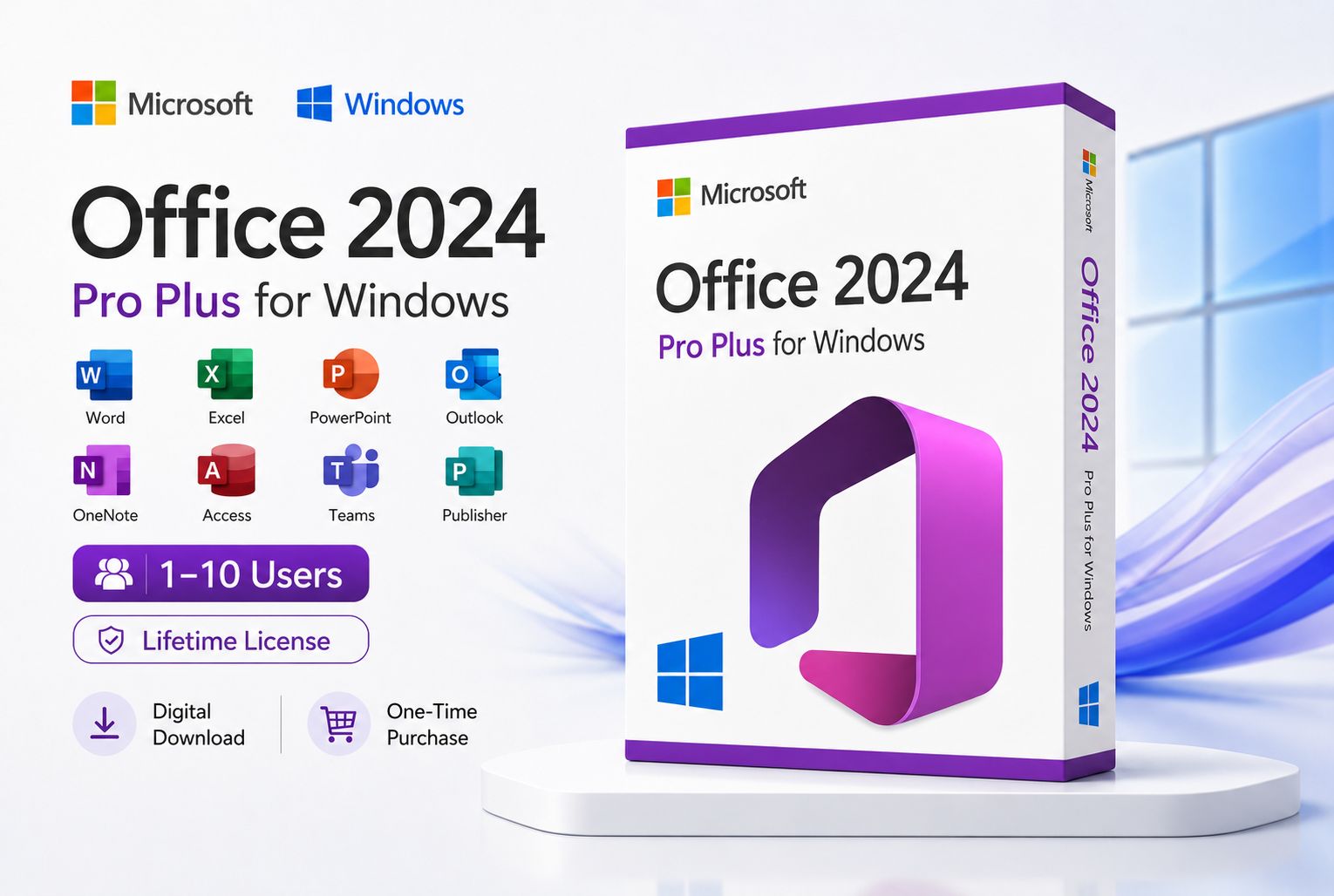 Microsoft Office 2024 Professional Plus  - licenta electronica
